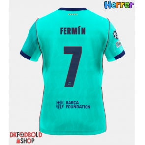 Barcelona Fermin Lopez #7 Tredje trøje 2026-27 Kort ærmer Barcelona Fermin Lopez #7 Tredje trøje 2026-27 Kort ærmer